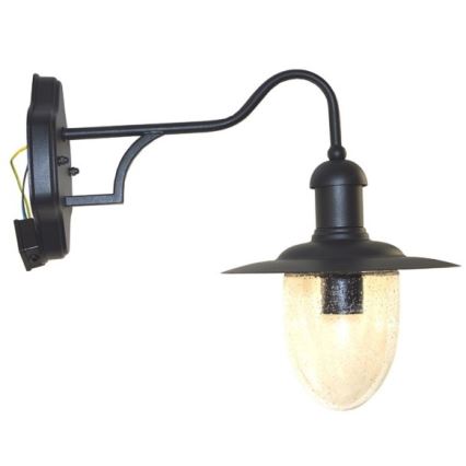 Aplique de exterior TANGIA 1xE27/60W/230V IP44 negro