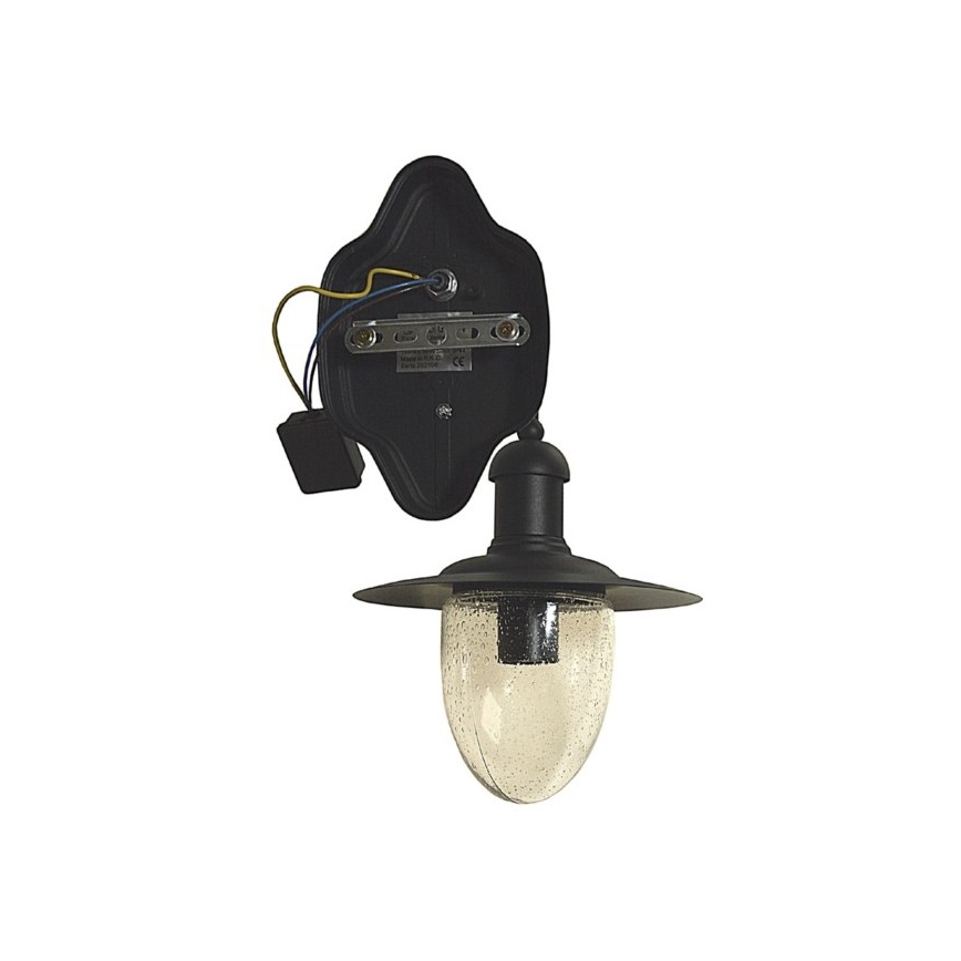 Aplique de exterior TANGIA 1xE27/60W/230V IP44 negro