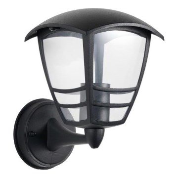 Aplique de exterior TEVIO 1xE27/60W/230V IP54 negro