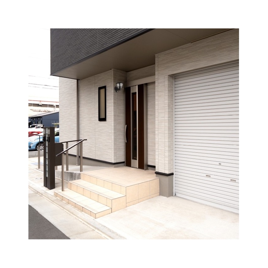 Aplique de exterior TEVIO 1xE27/60W/230V IP54 negro