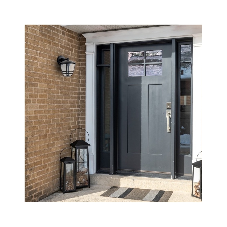 Aplique de exterior TEVIO KD 1xE27/60W/230V IP54 negro