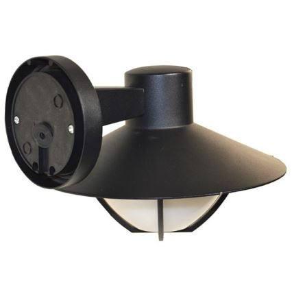 Aplique de exterior ZALIKA 1xE27/60W/230V IP44 negro