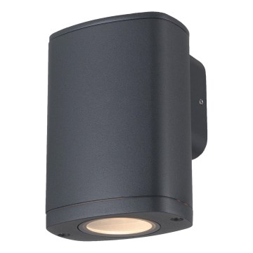 Aplique de exterior ZEVI 1xGU10/10W/230V IP54 antracita