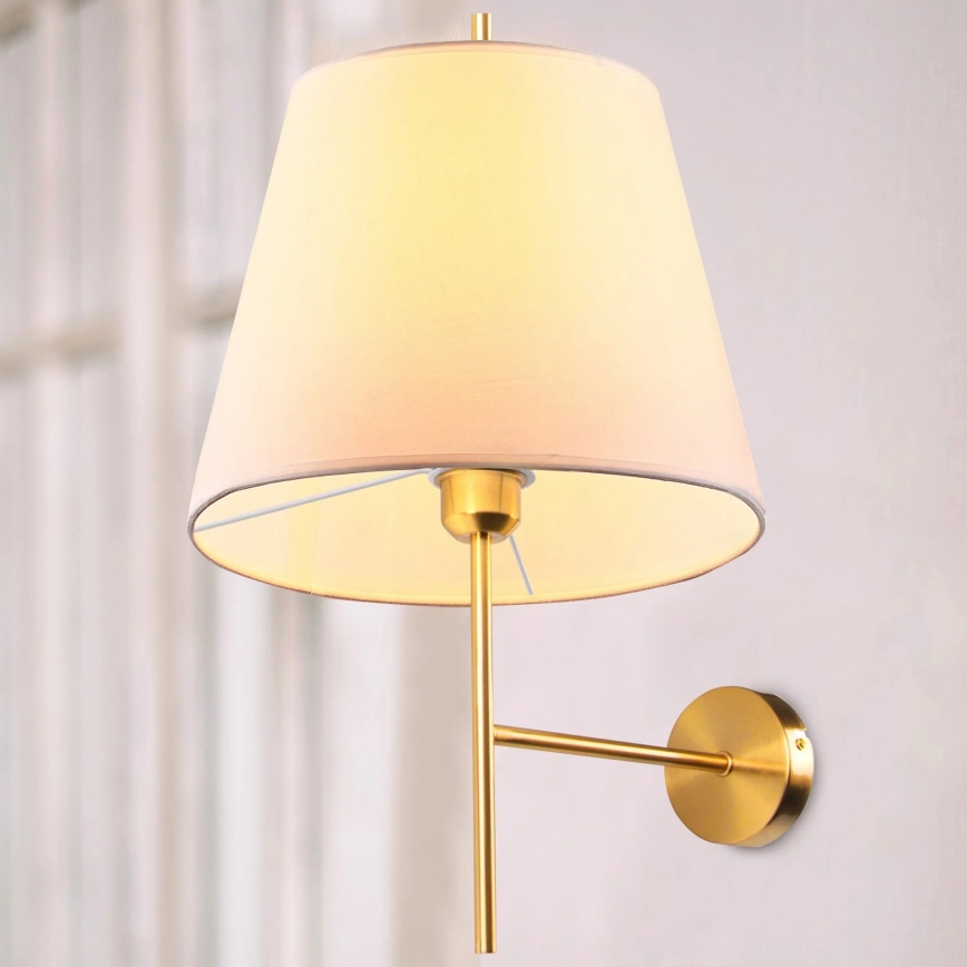 Aplique ELENA 1xE27/20W/230V blanco