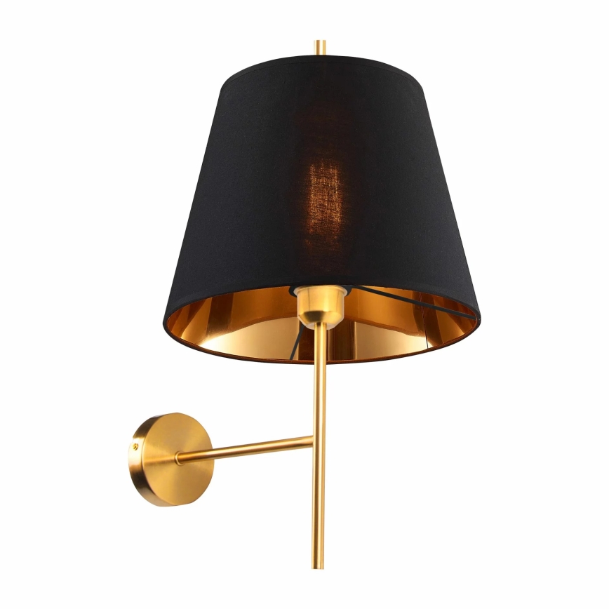 Aplique ELENA 1xE27/20W/230V negro