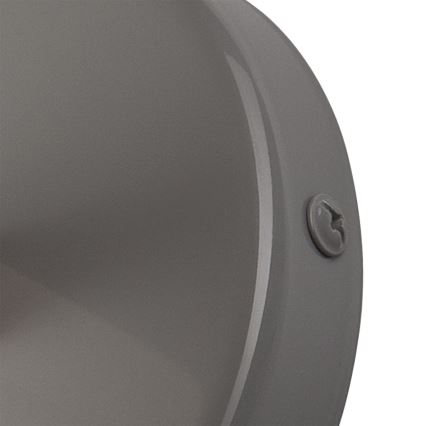 Aplique ELLIE 1xE27/60W/230V gris