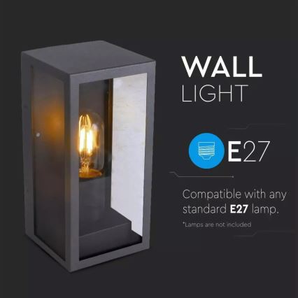 Aplique exterior 1xE27/60W/230V IP44