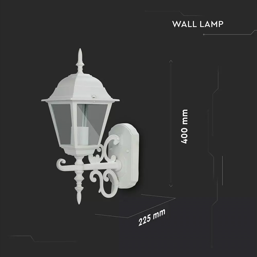 Aplique exterior 1xE27/60W/230V IP44