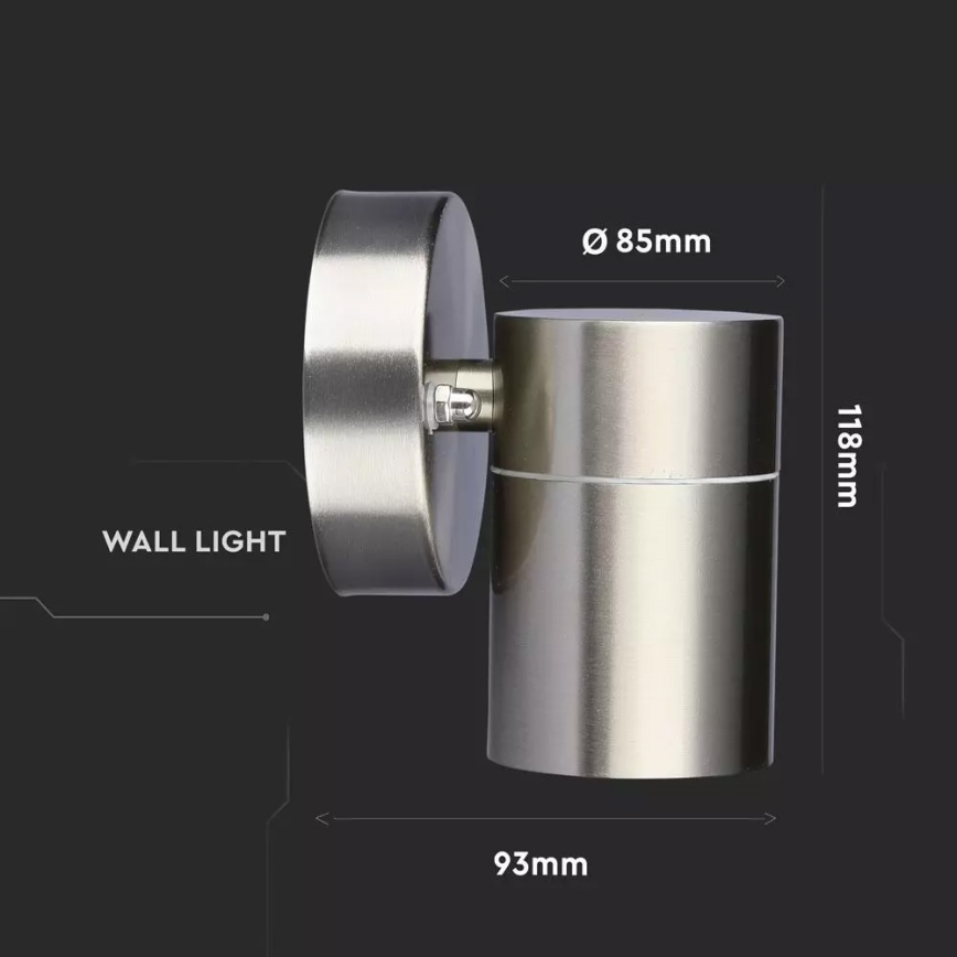 Aplique exterior 1xGU10/35W/230V IP44