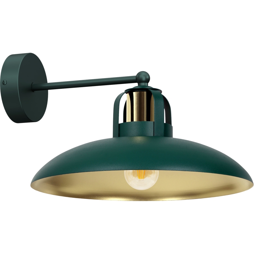 Aplique FELIX 1xE27/60W/230V verde
