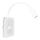 Aplique flexible LED con USB BASE 1xLED/8W + 1xLED/2W/230V blanco