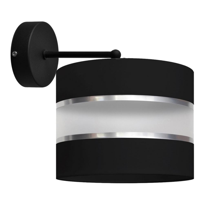 Aplique HELEN 1xE27/15W/230V negro