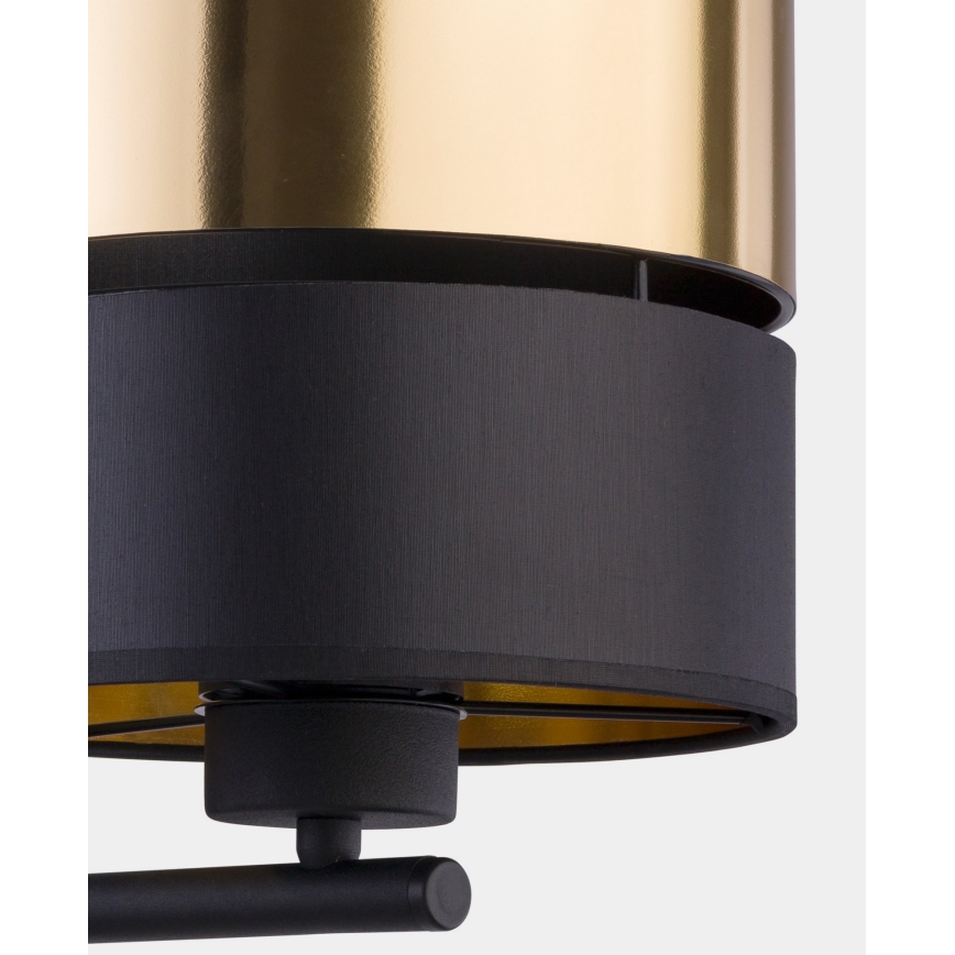 Aplique HILTON 1xE27/15W/230V cobre/negro