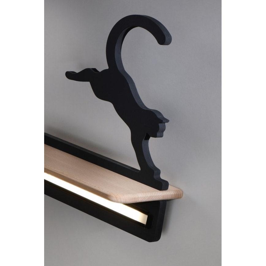 Aplique infantil LED con estante JUMPING CAT LED/5W/230V