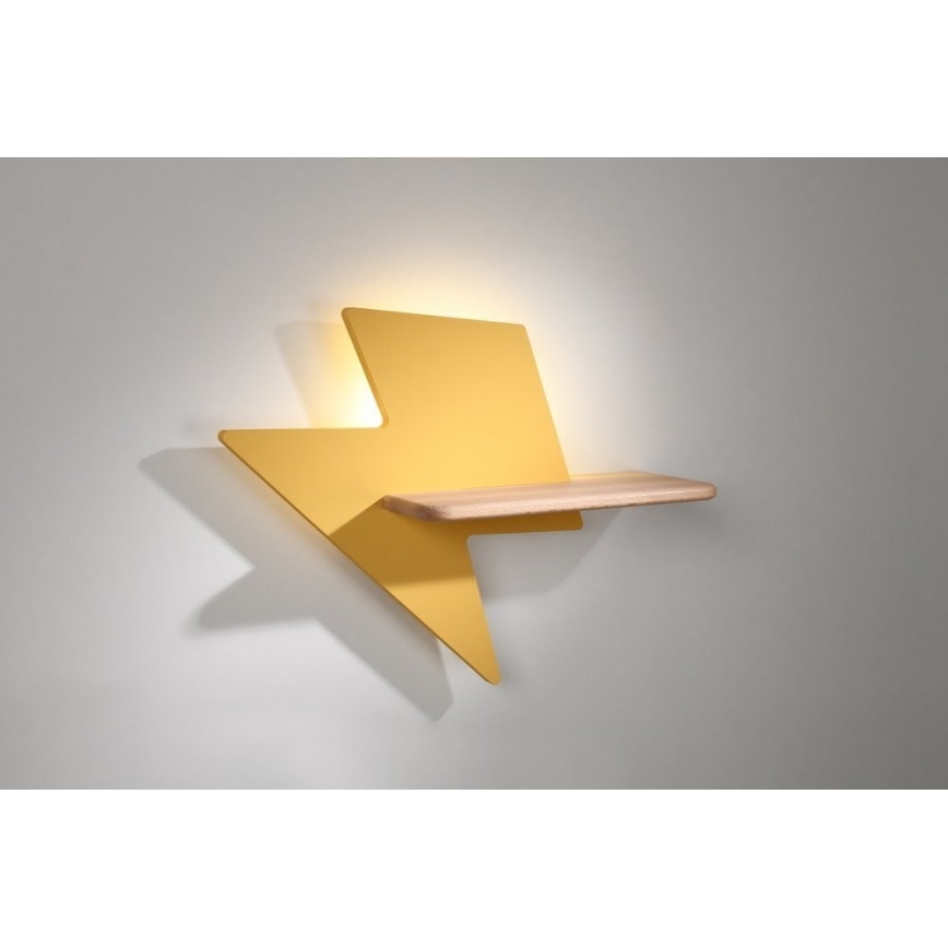 Aplique infantil LED con estante LIGHTNING LED/4W/230V