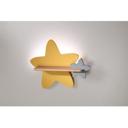 Aplique infantil LED con estante STAR LED/5W/230V