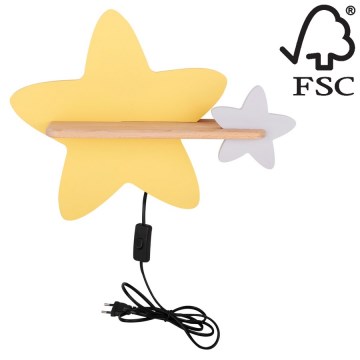 Aplique infantil LED con estante STAR LED/5W/230V