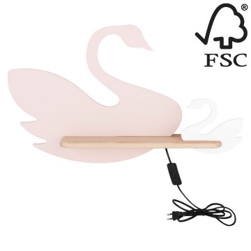 Aplique infantil LED con estante SWAN LED/5W/230V