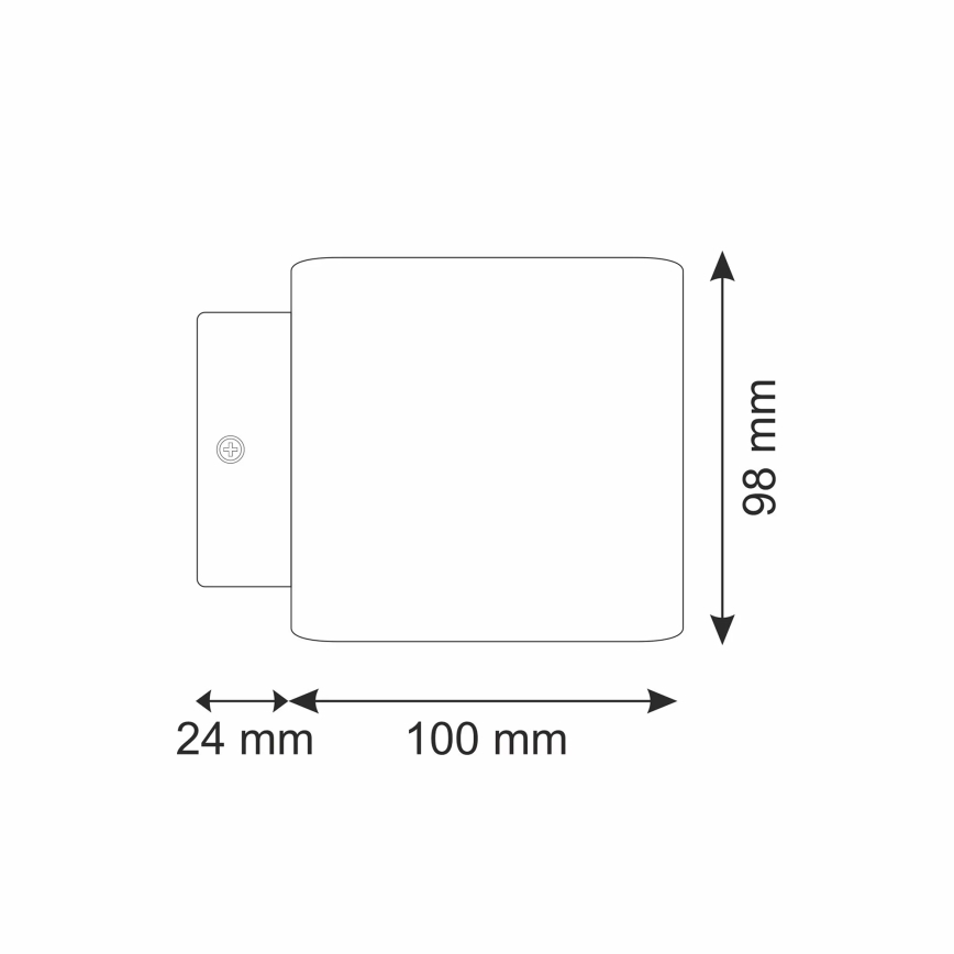 Aplique IZAR 1xG9/10W/230V