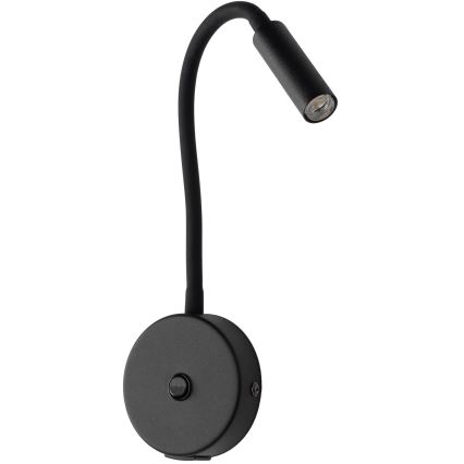 Aplique LED con puerto USB LAGOS 1xG9/3W/5V negro