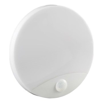 Aplique LED de baño con sensor SAMSUNG CHIP LED/15W/230V 3000/4000/6000K IP44 blanco