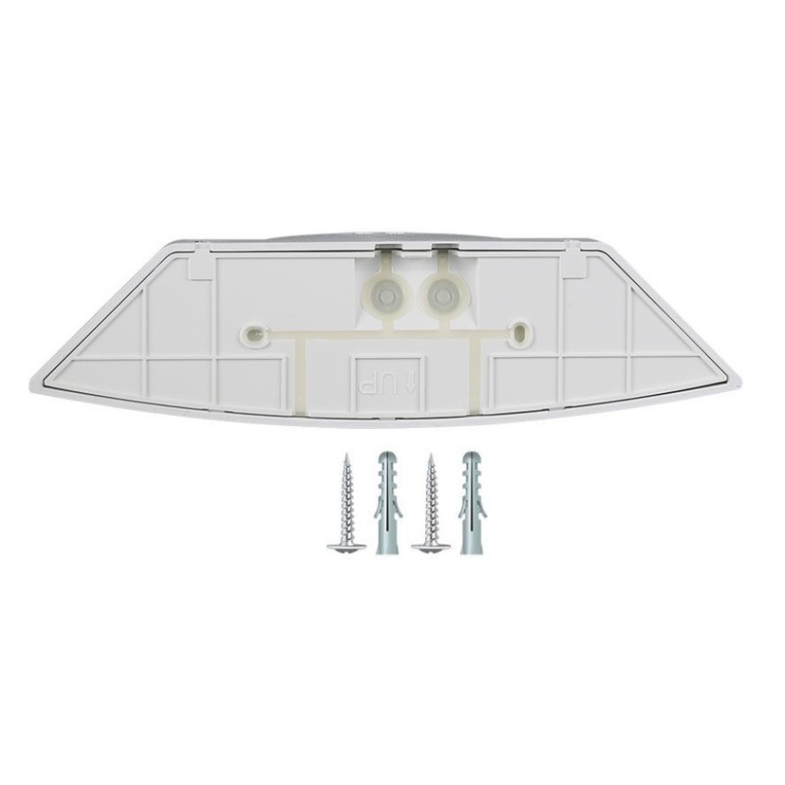 Aplique LED de baño con sensor SAMSUNG CHIP LED/10W/230V 4000K IP54 blanco