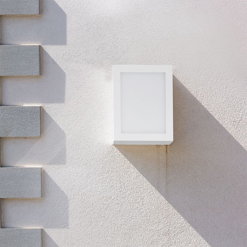 Aplique LED de exterior LED/12W/230V 3000K IP65 blanco
