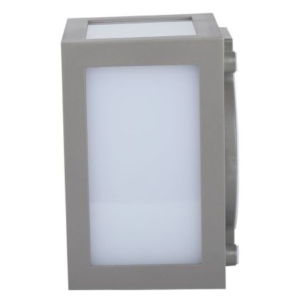 Aplique LED de exterior LED/12W/230V 3000K IP65 gris