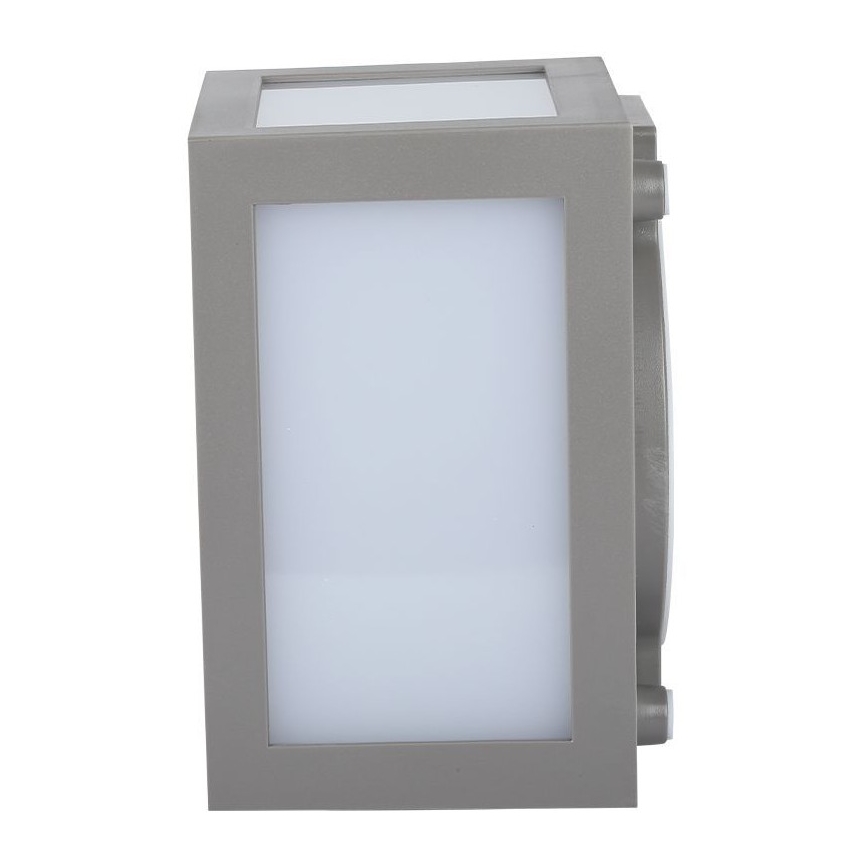 Aplique LED de exterior LED/12W/230V 3000K IP65 gris