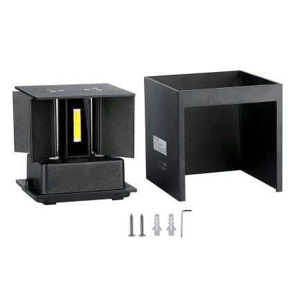 Aplique LED de exterior LED/5W/230V 3000K IP65 negro