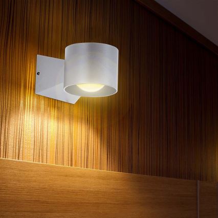 Aplique LED de exterior LED/5W/230V 4000K IP65 blanco