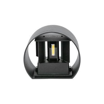 Aplique LED de exterior LED/6W/230V 3000K IP65 negro