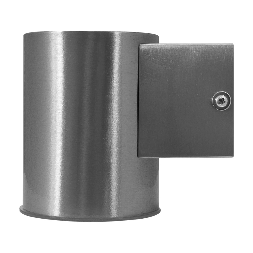 Aplique LED exterior NIVERO LED/6,5W IP44 cromo mate