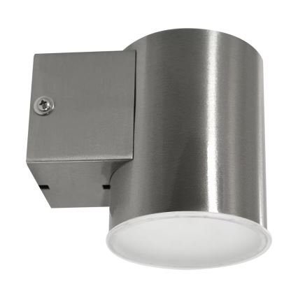 Aplique LED exterior NIVERO LED/6,5W IP44 cromo mate