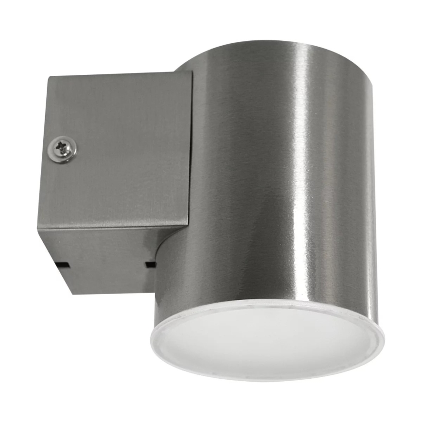 Aplique LED exterior NIVERO LED/6,5W IP44 cromo mate