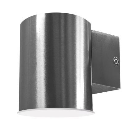 Aplique LED exterior NIVERO LED/6,5W IP44 cromo mate