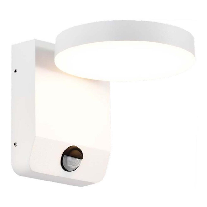 Aplique LED flexible de exterior con sensor LED/17W/230V IP65 3000K blanco