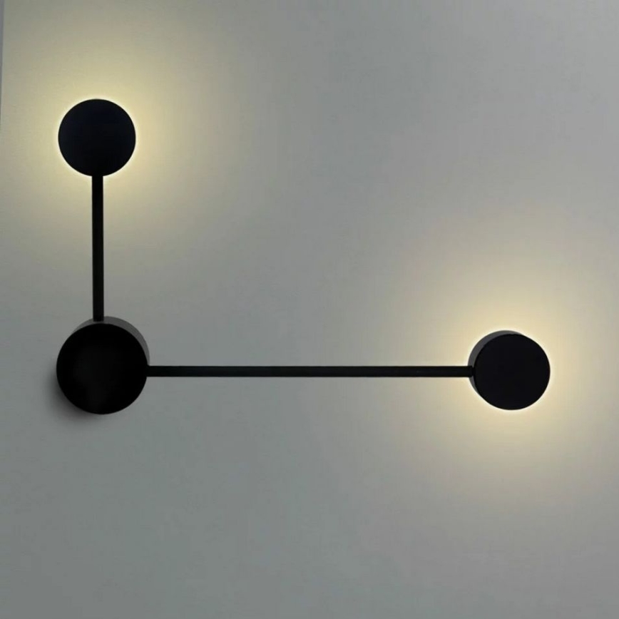 Aplique LED JOY 2xGX53/6W/230V negro