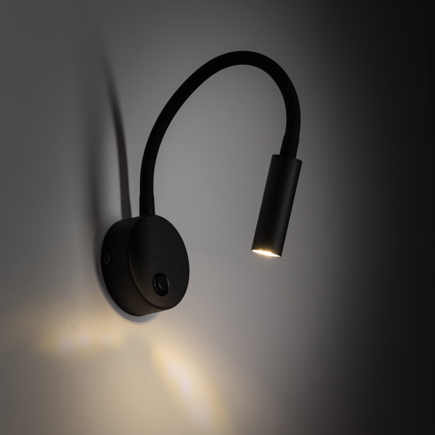 Aplique LED LAGOS 1xG9/3W/230V 4000K negro