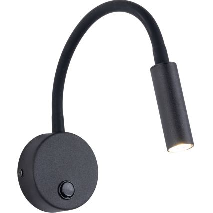 Aplique LED LAGOS 1xG9/3W/230V 4000K negro