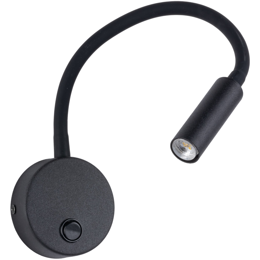 Aplique LED LAGOS 1xG9/3W/230V 4000K negro
