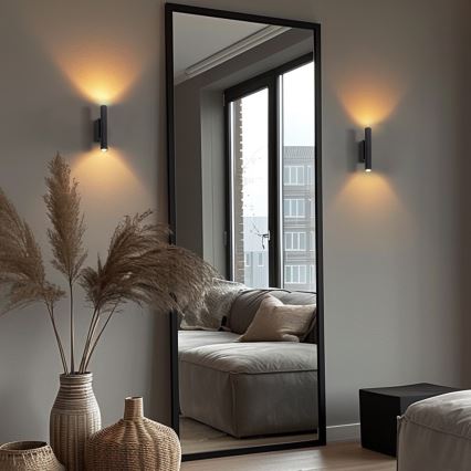 Aplique LED LAGOS 2xG9/3W/230V 4000K negro