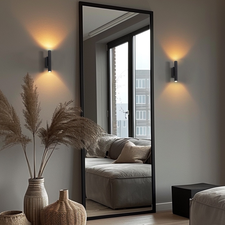 Aplique LED LAGOS 2xG9/3W/230V 4000K negro