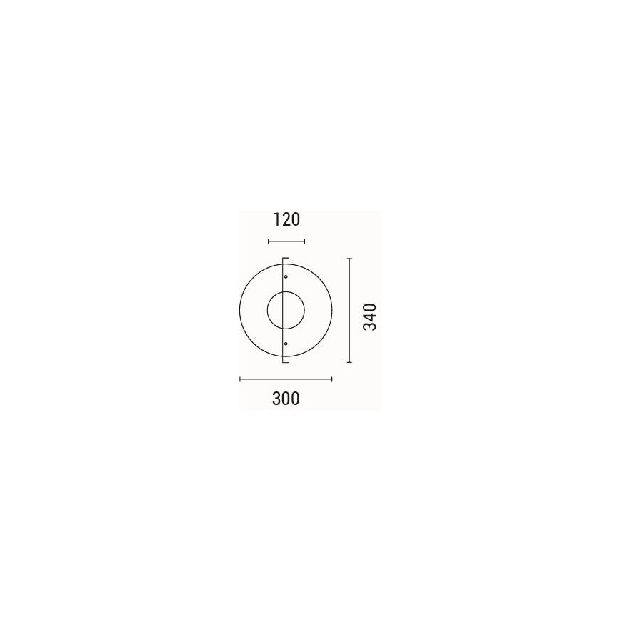 Aplique LED LED/10W/230V 3000K