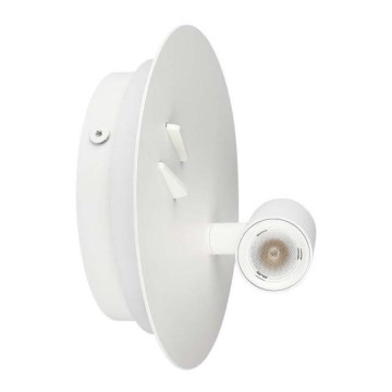 Aplique LED LED/3W/230V + LED/6W/230V 3000K blanco