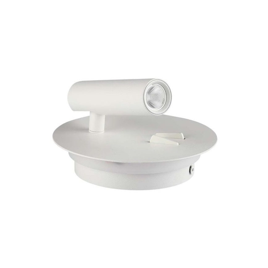 Aplique LED LED/3W/230V + LED/6W/230V 3000K blanco
