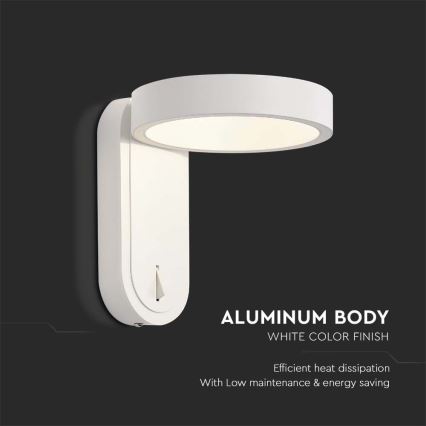 Aplique LED LED/5W/230V 3000K/4000K blanco