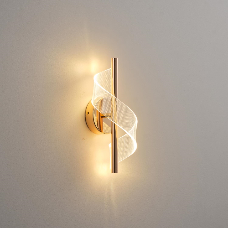 Aplique LED LED/8W/230V 3000K dorado