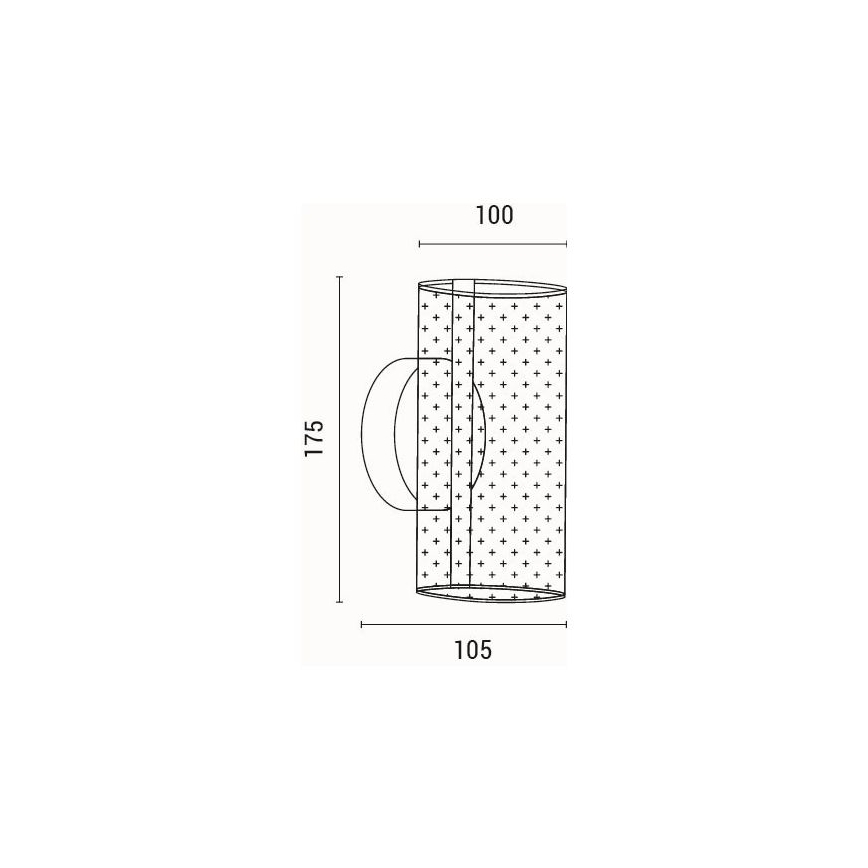 Aplique LED LED/8W/230V 3000K
