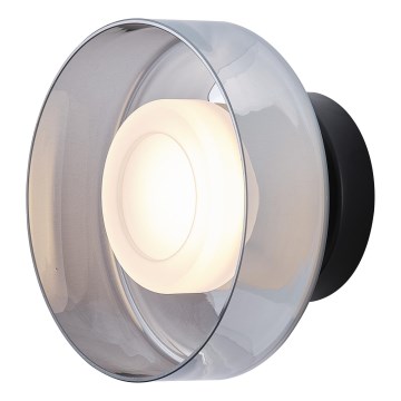 Aplique LED LED/8W/230V 3000K negro/ahumado